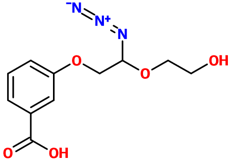 (图片) MC010724 3-[2-Azido-2-(2-hydroxyethoxy)ethoxy]benzoic acid